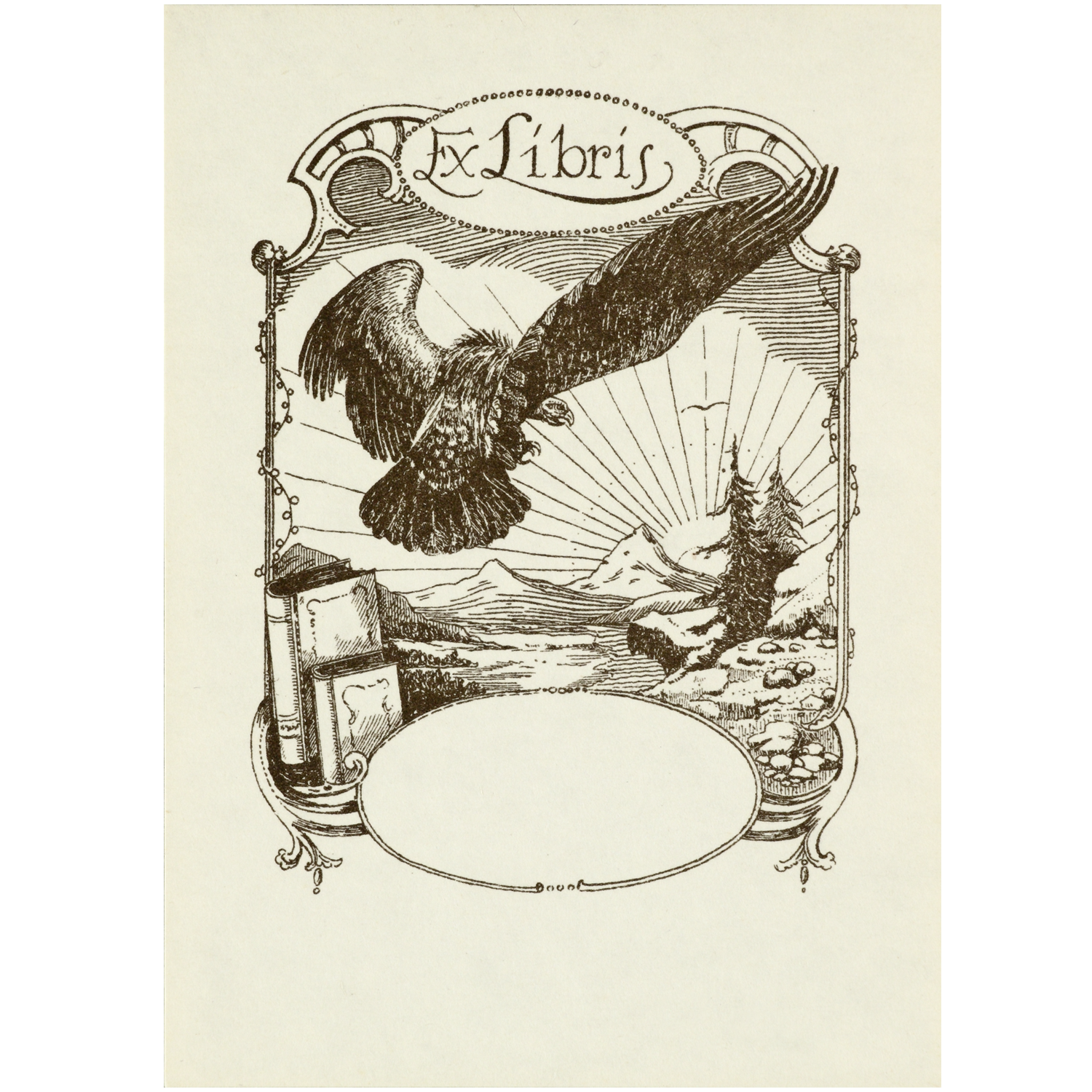 Fekete László ex-librise