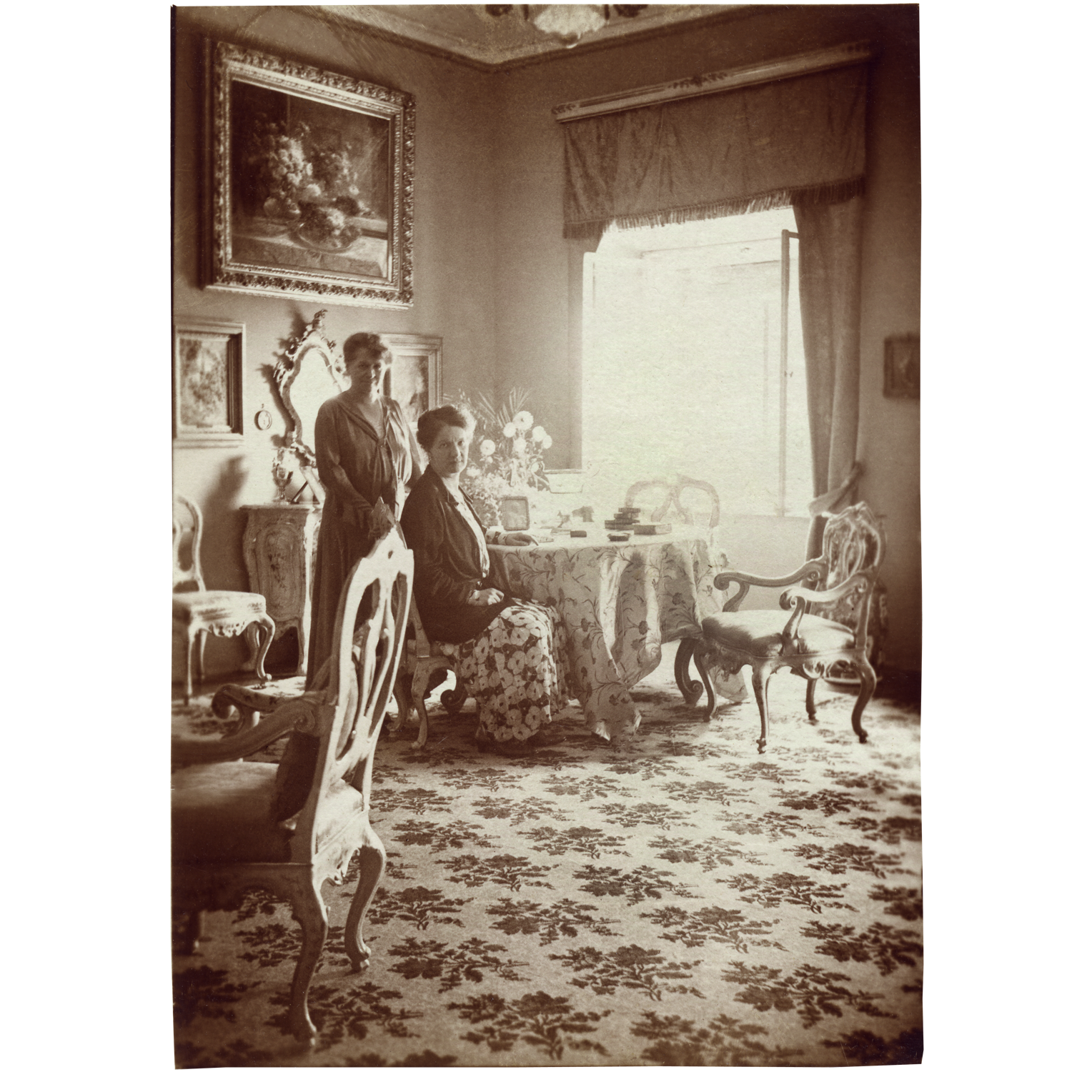 Habsburg Erzsébet főhercegnő szalonja az alcsúti kastélyban