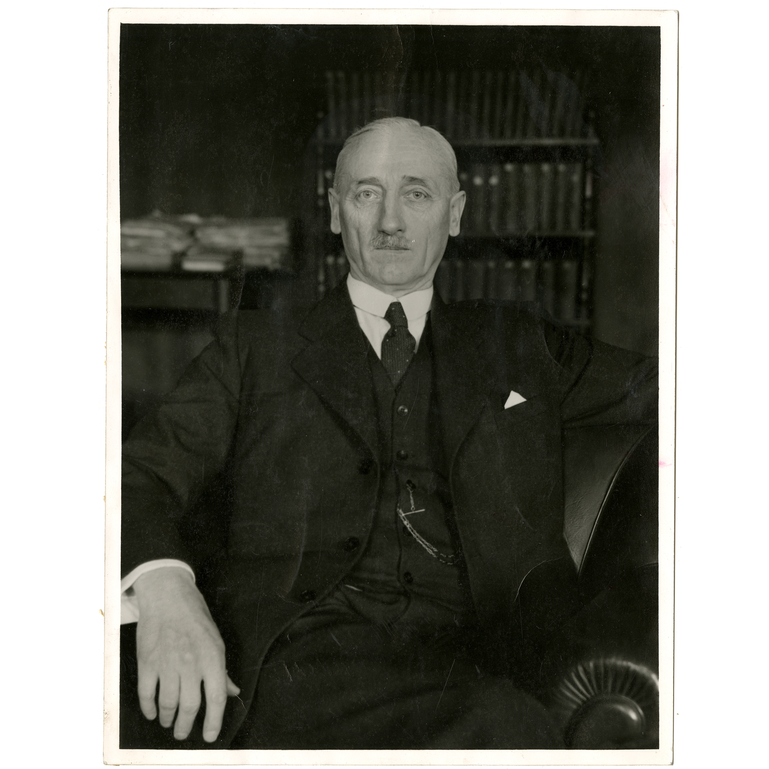 Vladár Gábor igazságügyi miniszter portréja