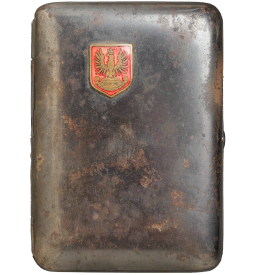 Fekete László cigaretta tárcája az I. világháborúban